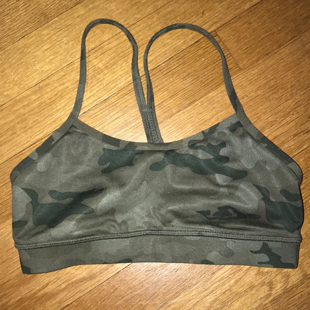 Camo lululemon sports bra
